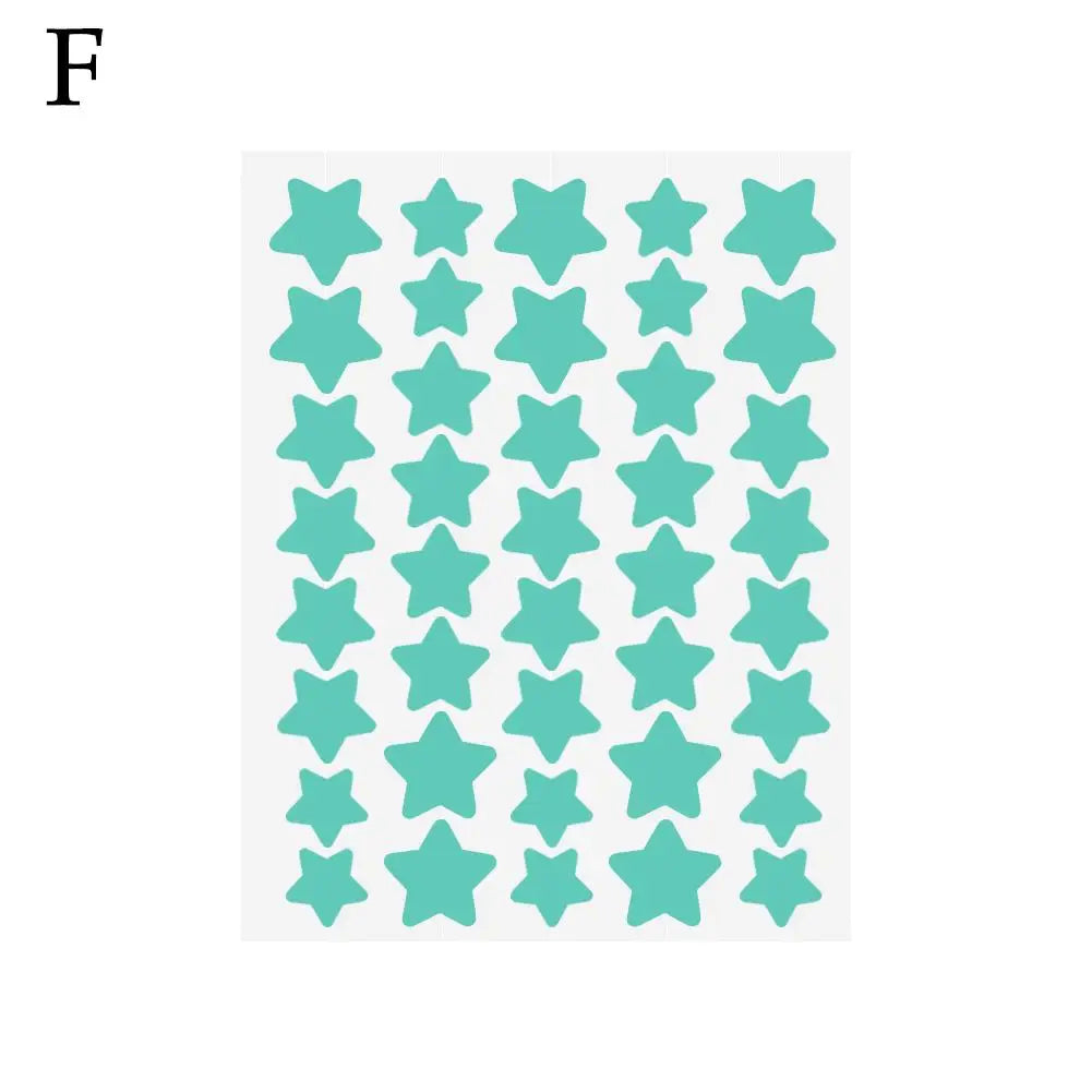 Colorful Star Pimple Patches - 40 Pack