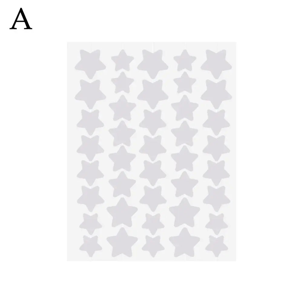 Colorful Star Pimple Patches - 40 Pack