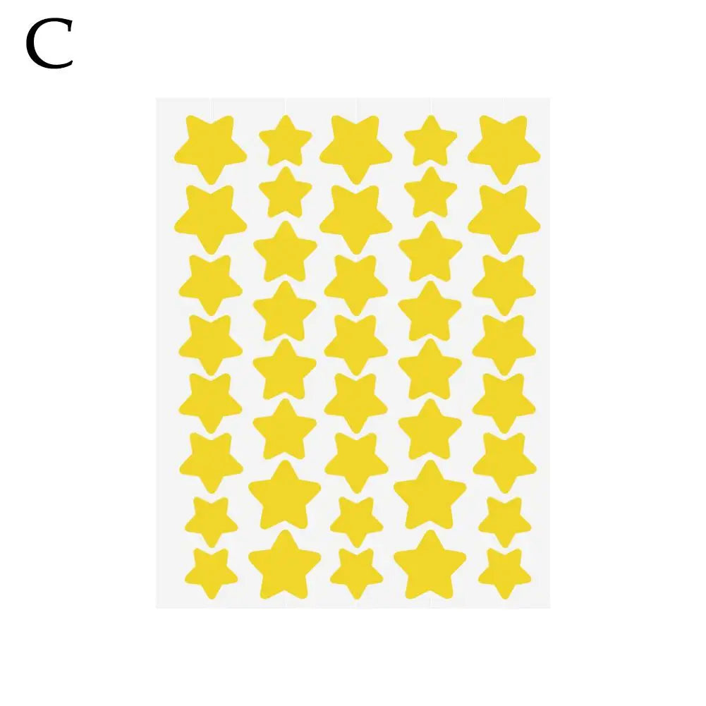 Colorful Star Pimple Patches - 40 Pack