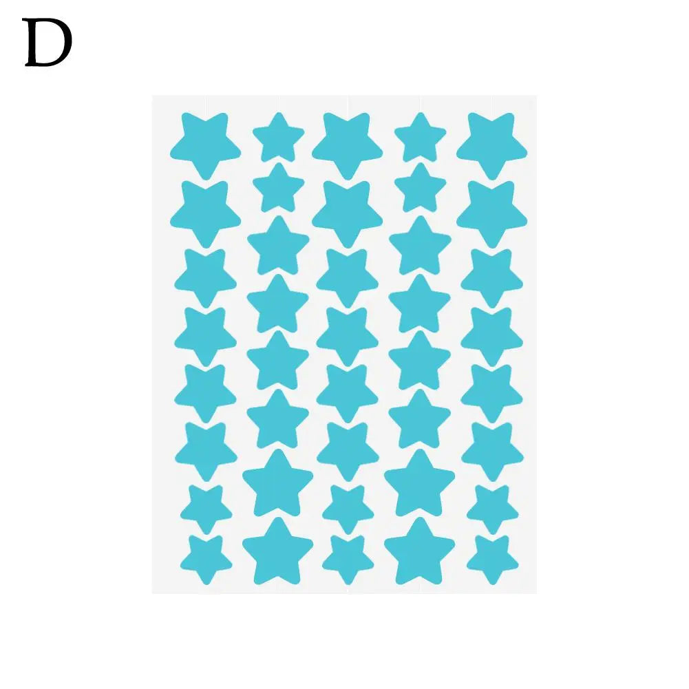 Colorful Star Pimple Patches - 40 Pack